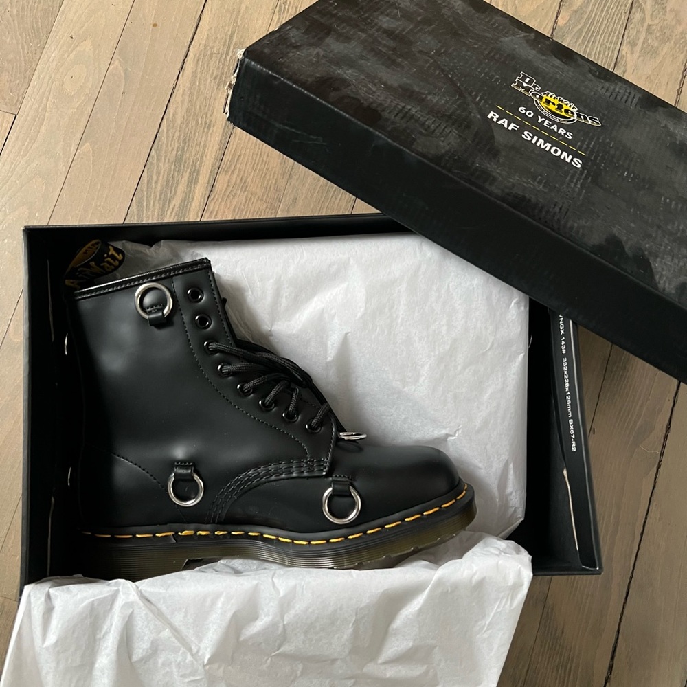 Raf Simons x Dr. Martens 1460 lace up boots